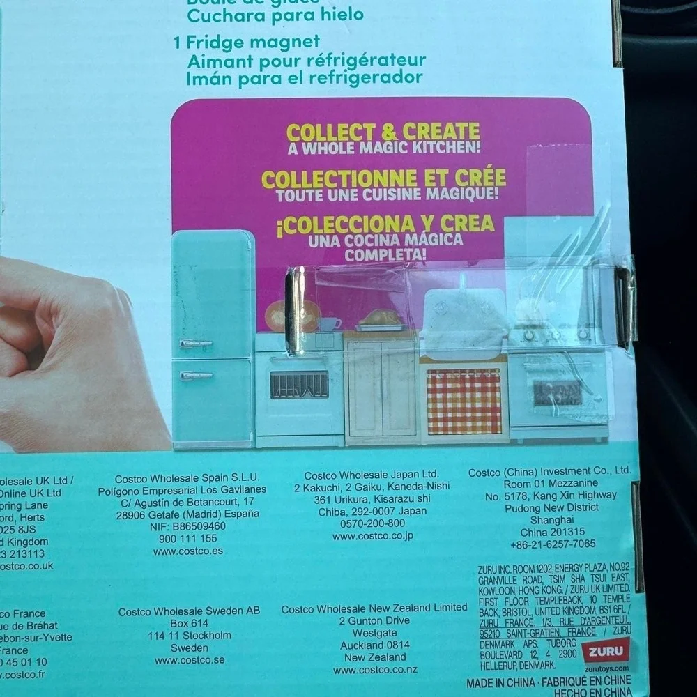 ZURU Mini Brands Fill the Fridge Collectible Playset NIB Kidcore Miniatures Y2K